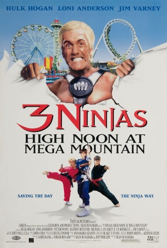 Три ниндзя: Жаркий полдень на горе Мега (1998, США) - забавный боевик