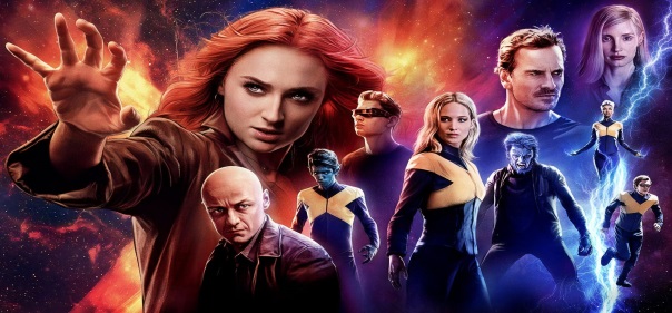 Список лучших фантастических фильмов про команды владеющих сверхспособностями супер-героев-мутантов и супер-героев-мета-людей: Люди Икс: Тёмный Феникс (2019)