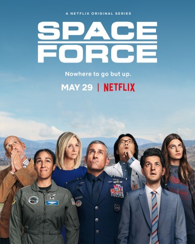 Космические силы (2020, США) - чудаковатый комедийный сериал: подготовка отряда к миссии на Луне