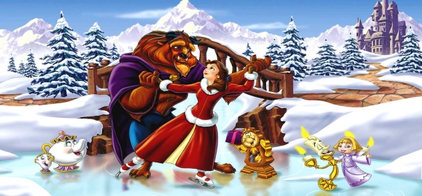 Список лучших мультфильмов про монстров: Красавица и чудовище: Чудесное Рождество (1997)