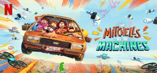 Список лучших мультфильмов про семьи: Митчеллы против машин (2021)