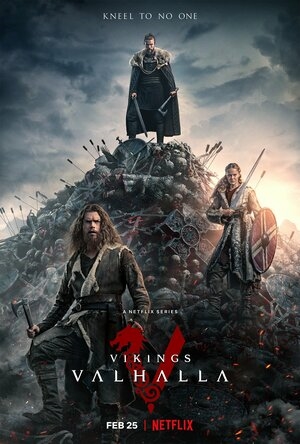 Викинги: Вальхалла (2022, США) - мрачный суровый пошлый кровавый интригующий экшн-сериал: викинги, завоевание территорий, религиозная война