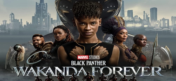 Список лучших фантастических фильмов про получивших сверхсилу супер-героев: Чёрная Пантера: Ваканда навеки (2022)