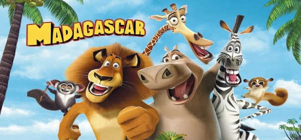 Список лучших мультфильмов про львов: Мадагаскар (2005)