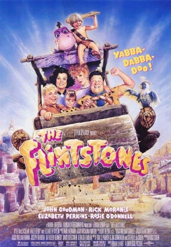 Флинтстоуны (1994, США) - забавный фильм фэнтези: семья первобытных людей и их друзья, альтернативная жизнь, дружба