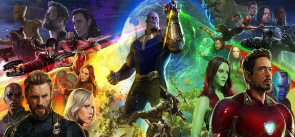 Список лучших фантастических фильмов про команды владеющих сверхспособностями супер-героев: Мстители: Война бесконечности (2018)