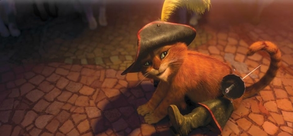 Список лучших мультфильмов 2011 года: Кот в сапогах (2011)