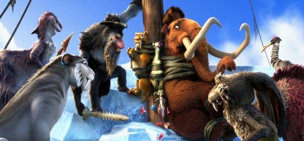 Список лучших семейных приключенческих мультипликационных комедий: Ледниковый период 4: Континентальный дрейф (2012)