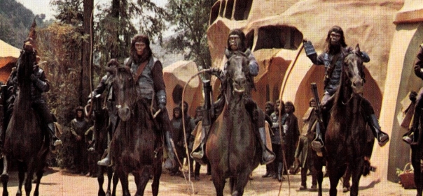 Список лучших фантастических фильмов про путешествия в будущее: Планета обезьян (1968)