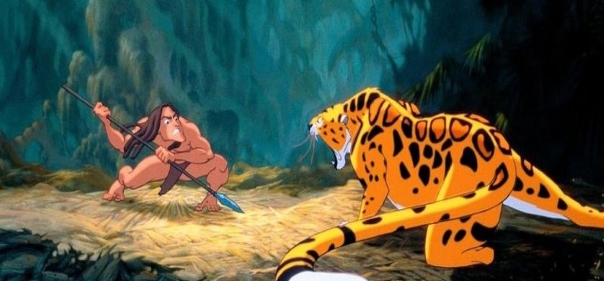 Список лучших мультфильмов про людей: Тарзан (1999)