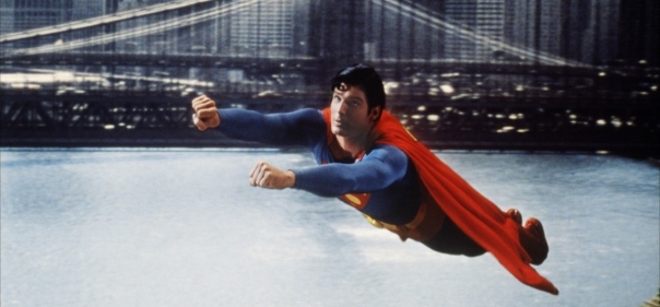 Список лучших фантастических фильмов про владеющих сверхскоростью супер-героев: Супермен (1978)
