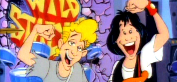 Список лучших мультсериалов 1990 года: Невероятные приключения Билла и Тэда