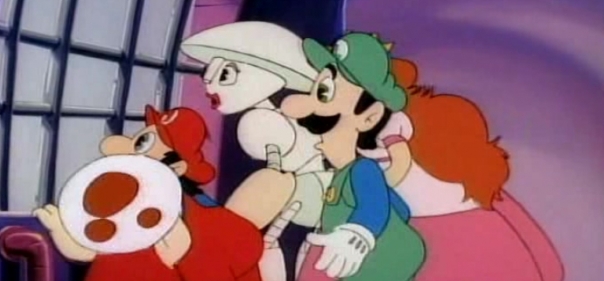 Список лучших мультсериалов, о приключениях героев которых нам предлагали в 90-ых компьютерные игры на Dendy и SEGA: Супершоу супер братьев Марио