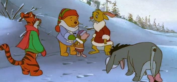 Список лучших мультфильмов про Винни Пуха: Винни Пух: Рождественский Пух (видео, 2002)