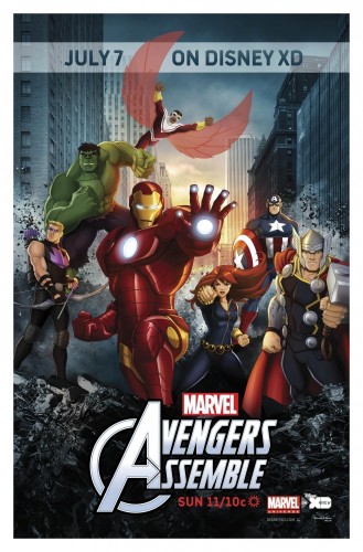 Команда «Мстители» (2013, США) - суровый интригующий боевой фантастический мультсериал по комиксам MARVEL