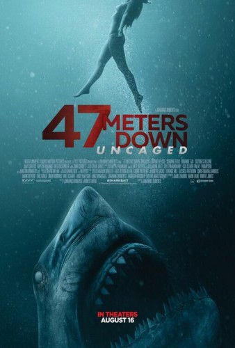 Синяя бездна 2 (2019, Великобритания, США) - мрачный переживальческий выживальческий фильм ужасов: дайвинг, затопленные пещеры, акулы