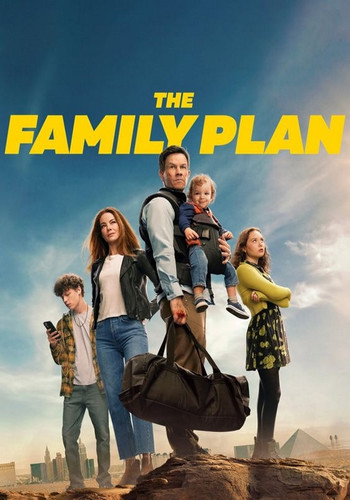 Семейный план (2023, США) - забавный интригующий боевик: большая дружная весёлая семейка бывшего наёмного убийцы в бегах