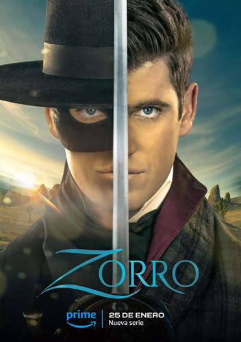 Зорро (2024, Испания) - интригующий экшн-сериал: таинственный герой в маске, путь справедливости