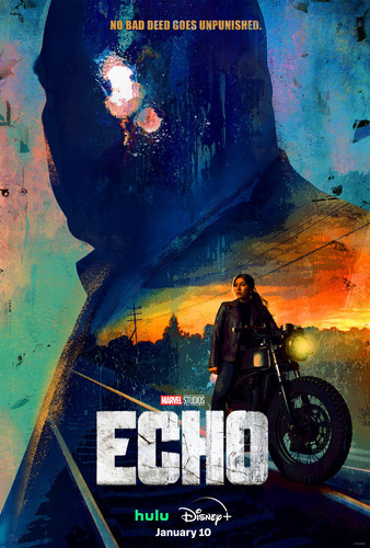 Эхо (2024, США) - мрачный суровый интригующий мистический боевой фантастический мини-сериал по MARVEL: история убийцы с мистическим даром