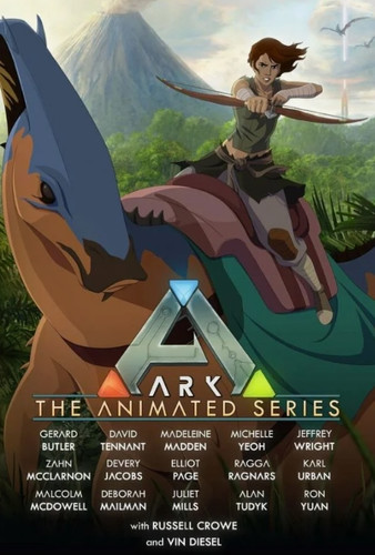 Арк: Анимационный сериал (2024, США) - интригующий боевой научно-фантастический мультсериал: погонщики на динозаврах, путешествие во времени