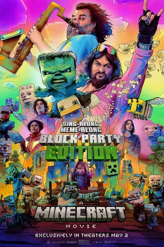 Minecraft в кино (2025) - чудаковатое фэнтези: путешествие в мир воображения через портал в пещере при помощи магического камня