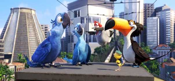 Список лучших мультфильмов про птиц: Рио (2011)