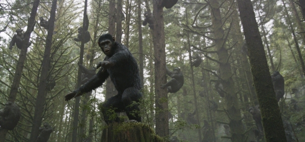 Список лучших фантастических фильмов 2014 года: Планета обезьян: Революция (2014)