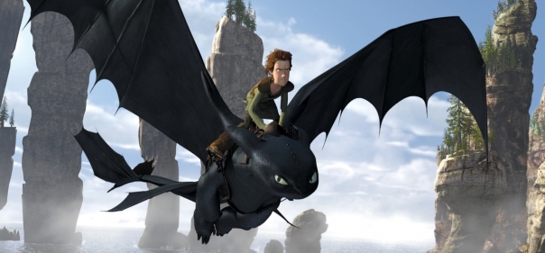 Список лучших мультфильмов про детей: Как приручить дракона (2010)