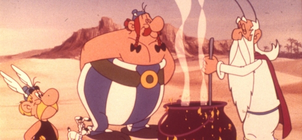 Забавные мультфильмы, которые мы любили смотреть в 90-ых: Астерикс и Клеопатра (1968)