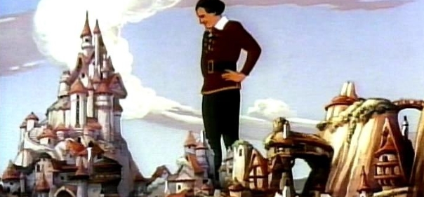 Список лучших мультфильмов про путешествия в другие миры: Путешествия Гулливера (1939)