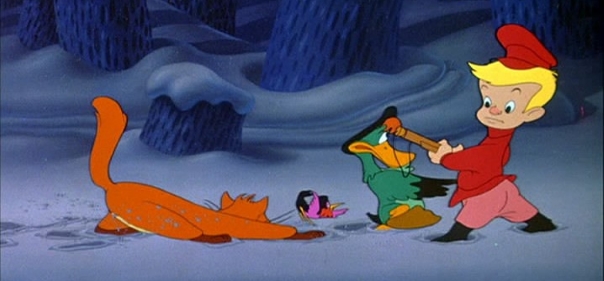 Список лучших мультфильмов про антропоморфных птиц: Сыграй мою музыку (1946)