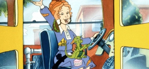 Список лучших семейных приключенческих комедийных мультипликационных фэнтезийных сериалов: Волшебный школьный автобус